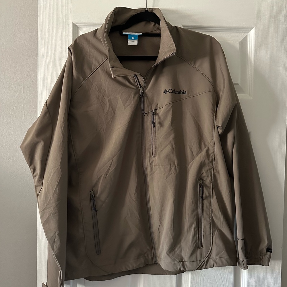 Columbia Interchange Men's Tan Jacket